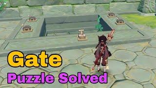 Yashiori Island Underground Gate Puzzle Solved 【Genshin Impact】