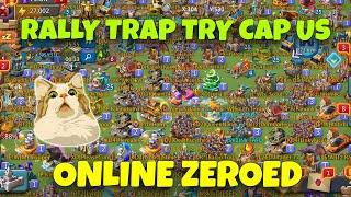 Lords Mobile - Rally trap try cap our mega rally party, but got smashed! 12 rallies up!!