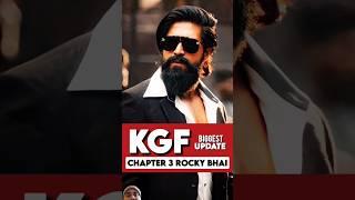 "Rocky Bhai’s Shocking Demand for KGF Chapter 3 Will Blow Your Mind!" #rockingstaryash #kgf #shorts