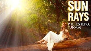 How To Create Sun Rays in Photoshop | #PhotoshopTutorials 2016