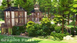 Granite Falls Airbnb | Speed Build | No CC | The Sims 4