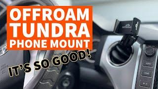 OFFROAM Vent Phone Mount for 2.5 Gen Tundra (Installation & Review)