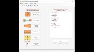 Install ASDIP Foundation v5 4 0 3