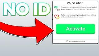 How To Get VOICE CHAT in ROBLOX Without ID! (Without Verification 2023)