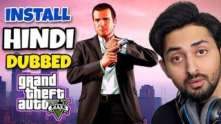 HOW TO INSTALL HINDI LANGUAGE MOD IN GTA 5 | GTA 5 Mods 2024 | Hindi/Urdu | THE NOOB