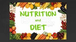 the importance of diet and nutrition for a healthy lifestyle