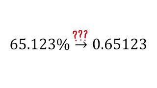 Converting Decimals to Percentages and Back in 20 Minutes or Less