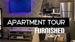 Single Mom Fully Furnished Apartment Tour (first YouTube video)