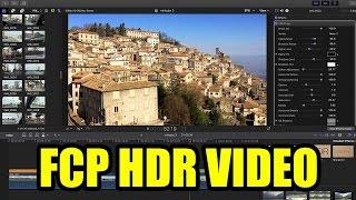 FCPX HDR Plugin – HDR Final Cut Pro X Tutorial