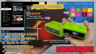 STB murah terbaik 2023!! UI ringan Bentuknya sangat Mungil | Full Review Venus mini cabai rawit Wifi