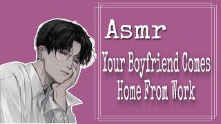 ASMR (ENG/INDO SUBS) Your Boyfriend Comes Home From Work [Japanese Audio]