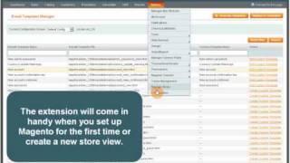 E-Mail Templates Manager extension for Magento