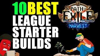 PATH OF EXILE HARVEST: 10 BEST LEAGUE STARTER BUILDS by Angry Roleplayer