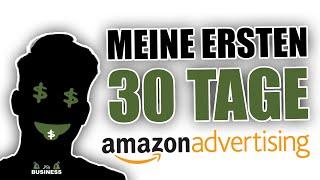 Ersten 30 Tage AMAZON ADVERTISING Ergebnisse | T-shirt Business