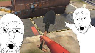 hitting people really hard with shovels in tf2