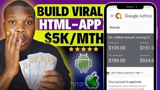 Create Viral Admob App & Earn $150/Day  Google Admob For beginners 