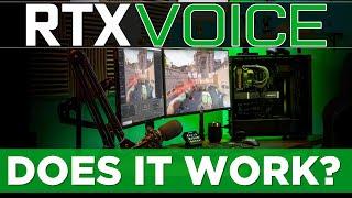 RTX Voice -- Does it Work???