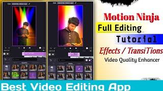 Motion Ninja Video Editing. Motion Ninja App tutorial. Best App For slow Motion Video Editing.