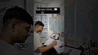 Rule your mind #rule #shorts #status #career #motivation #viral #aspirants #study #music #explore