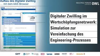 Digitaler Zwilling im Wertschöpfungsnetzwerk: Simulation zur Vereinfachung des Engineering-Prozesses