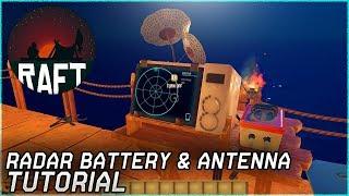 Raft – How to Craft Battery, Receiver & Antennas