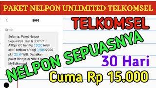 Cara Terbaru Daftar Paket Nelpon Sepuasnya Allopt 30 Hari/15000 | Kartu AS, Simpati, Loop