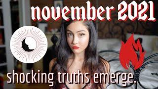 NOVEMBER 2021 COLLECTIVE ASTROLOGY: EVERYTHING COMES TO THE SURFACE