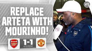 Replace Arteta With Mourinho! (Yardman) | Arsenal 1-1 Man United