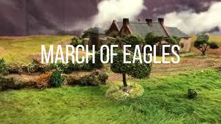 Wargaming the Battle of Waterloo using March of Eagles Part 1