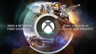 Xbox & Bethesda Games Showcase ITA + Square Enix Presents ITA - PORO LIVE! [Reaction]