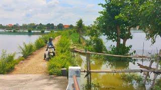 Awalnya ragu,, Lama-lama keterusan mancing disungai kecil ini