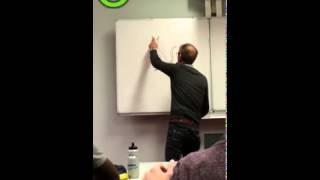 Teacher finds a cat drawn on his whiteboard