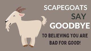 ￼Are Scapegoats  really bad? ￼￼