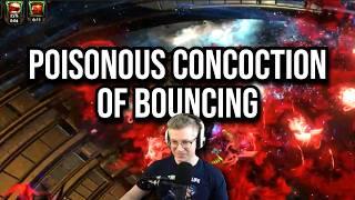 Testing Poisonous Concoction of Bouncing