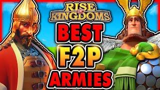 BEST F2P Legendary Commander PAIRS in Rise of Kingdoms 2024
