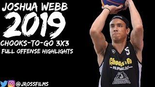 Joshua Webb Full Offense Highlights 2019 Chooks-To-Go Pilipinas 3x3 Season!