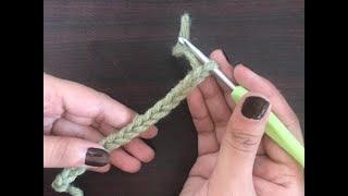 How to tie off crochet chain?