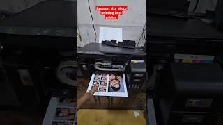 How to Passport size photo printing best printer Epson L3210 All-in One Color printer Speed Test