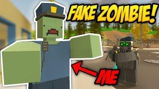 DISGUISING AS A ZOMBIE IN UNTURNED - Unturned Trolling | Funny Moments!