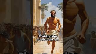 The Marathon Run; A Greek Legend #history #shorts