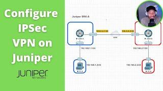 How to configure an IPSec VPN on Juniper