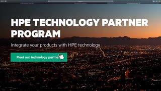 Introducing HPE Partner Ready Technology Partner Program