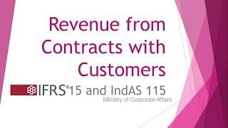 IFRS 15 | Ind AS 115 | 5 Steps to recognize revenue | Ajmer Din | AWAD