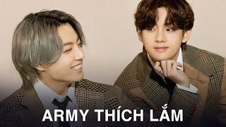 ARMY Tiết Lộ Lí Do Thích Nhìn Jungkook Và V (BTS) Đứng Cạnh Nhau :3