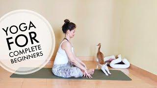 Yoga for Complete Beginners l Full body Stretch l Archie's Yoga