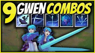 New 9 Basic Gwen COMBOS That You Can Easy Learn & Master | League of Legends Gwen Combo Guide