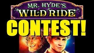  CONTEST! GUESS THE SLOT MACHINE BONUS BIG WIN! Mr/ Hyde’s Wild Ride Contest Video!! ~DProxima