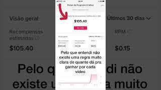 QUANTO GANHEI NO TIKTOK EM 15 DIAS DE MONETIZAÇÃO- #tiktok #monetizaçãodotiktok #criativotiktokbeta