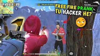 New Prank Topi Chand Tu Hacker Hai? Funny Gameplay - Garena Free Fire