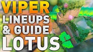 ULTIMATE Viper Lineups Guide for LOTUS - Snake Bite Lineups, Executes, One Ways, Setups & More